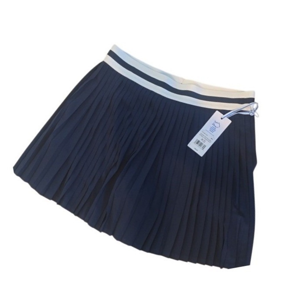 Southern Tide Alison Pleated Skort Womens XS Navy Blue Tennis Golf Skirt